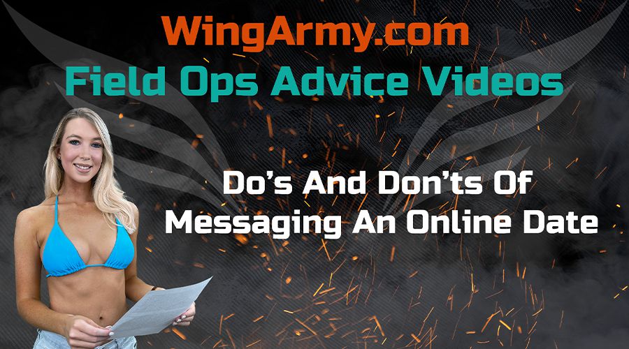 Wing Army Dating Tips: What To Do When Responding To A Woman Online